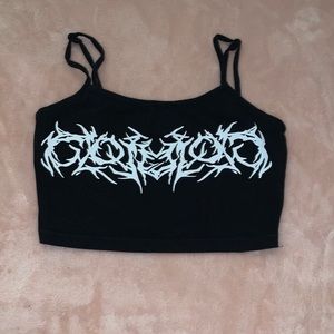 Gothic tank top